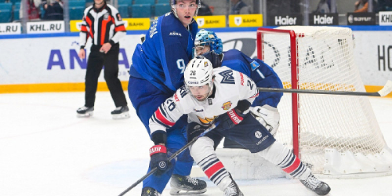 ҚХЛ: «Барыс» магнитогорскілік «Металлургтен» жеңілді