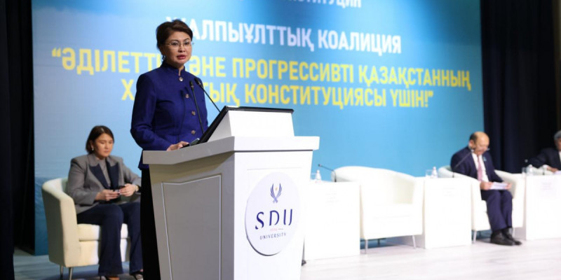 Аида Балаева: Жаңа Конституция сөз бостандығына, ғылыми, техникалық, көркем шығармашылық еркіндікке кепілдік береді