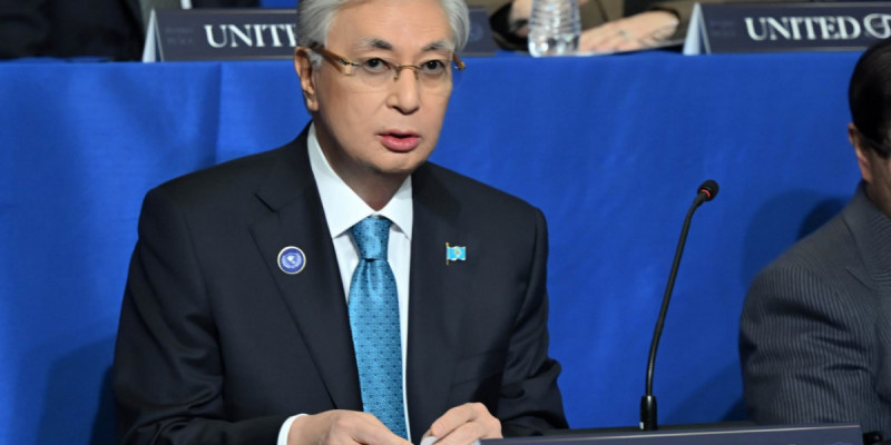 Қасым-Жомарт Тоқаев Бейбітшілік кеңесінің алғашқы отырысында сөз сөйледі