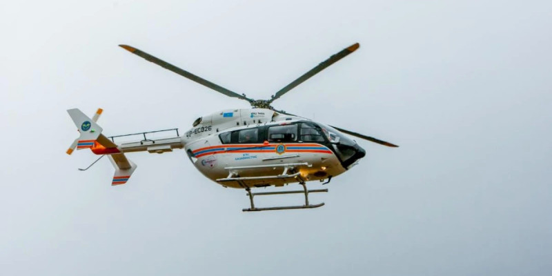 ТЖМ тікұшағы науқасты шұғыл түрде Павлодарға жеткізді