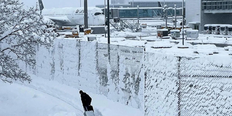БАҚ: Мюнхенде 500-ге жуық жолаушы ұшақта түнеуге мәжбүр болды