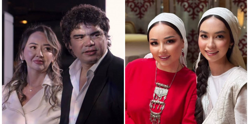 «Тіл-көзден сақтасын»: Кенжебек Жанәбіловтің әйелі Жазира Байырбекованың келінімен қалай туысатынын айтты