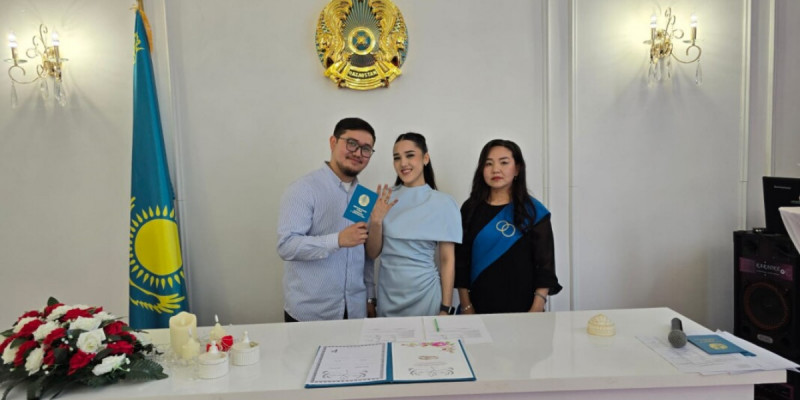 26.02.26: Шымкентте бір күнде 51 жұп неке қиюға өтініш берді