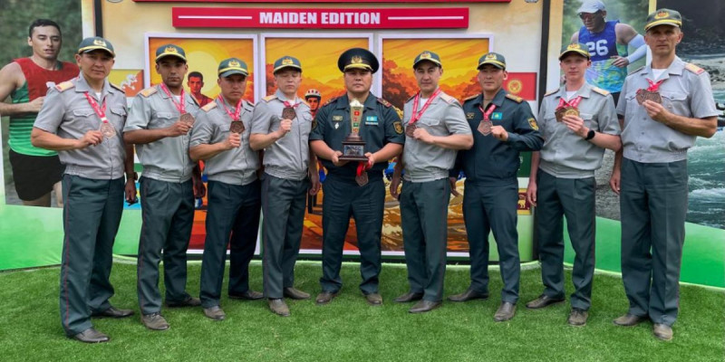 Әскери қызметкерлер Үндістандағы жарыста қола жүлдеге ие болды