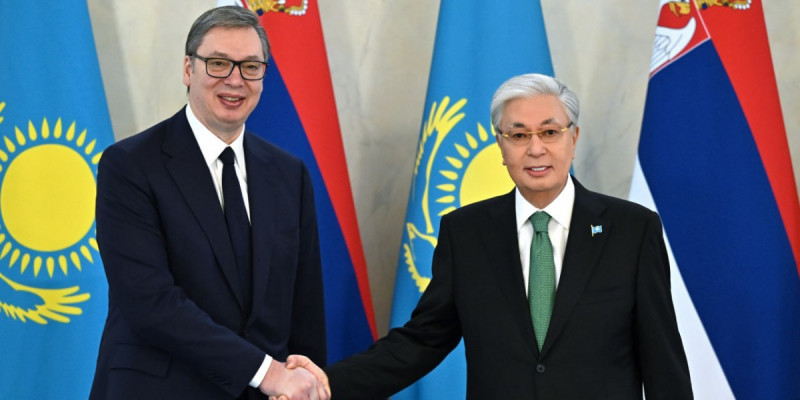 Қазақстан мен Сербия президенттері шағын құрамда келіссөз өткізді