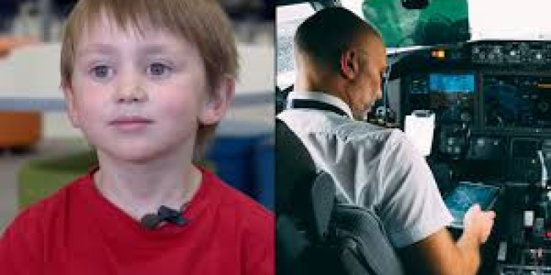 5 жастағы бала ұшқыштардың оқулығынан қате тауып алған