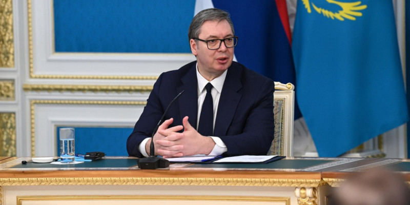 Сізді және Қазақстан халқын үлгі тұтатынымды айтудан еш ұялмаймын – Сербия президенті