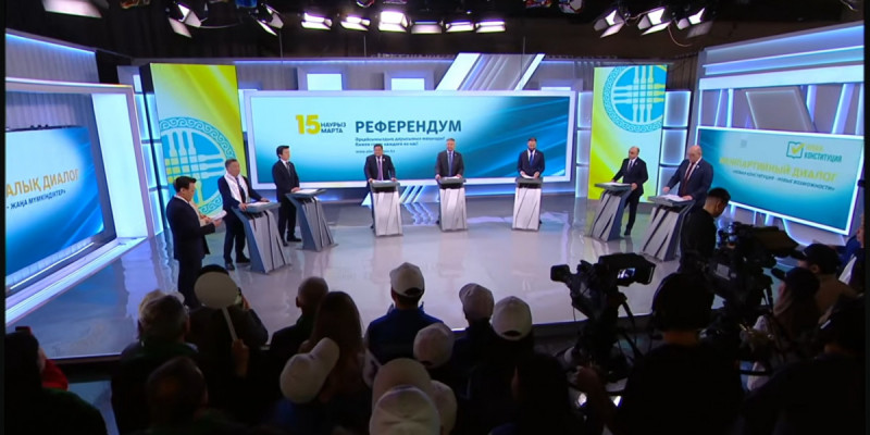 Жаңа Конституция жобасын талқылауға арналған партияаралық дебат жүріп жатыр