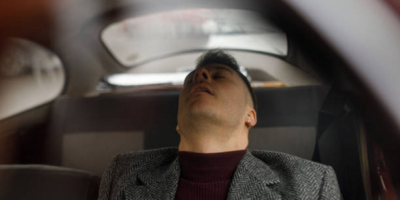 Семейде көлік ішінде ұйықтаған екі адам көз жұмды