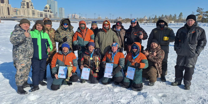 Есіл өзенінде балық аулаудан Астана қаласының чемпионаты өтті