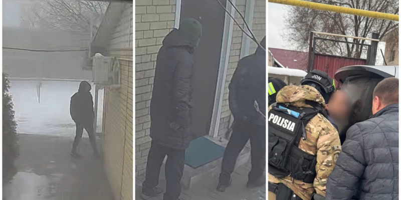 Алматыда қаскөйлер қарумен жеке тұрғын үйге басып кірген (ВИДЕО)