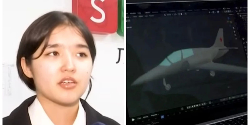 Павлодарлық оқушы әскери ұшқыштарға арналған жаңа жоба жасап шықты