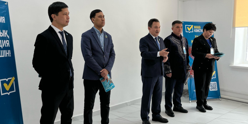 Тереңкөлде Конституция нормаларын практикада қолдану жайында ашық диалог өтті