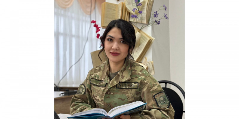 Сарбаздардың бос уақытын тиімді өткізуге барымды саламын – әскери кітапханашы Айман Хадисова