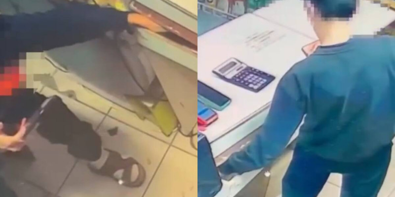 Оралдық жігіт дүкен кассасынан қомақты қаражат ұрлап кеткен