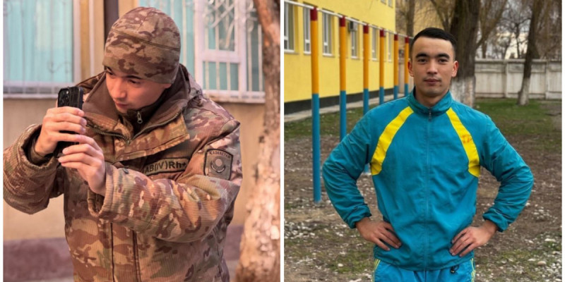 Ұлттық ұлан сарбазы әскери өмірі туралы бейнероликтер түсіріп жүр