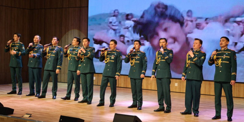 Ұлттық ұлан өкілдері оқушылармен патриоттық кездесу өткізді