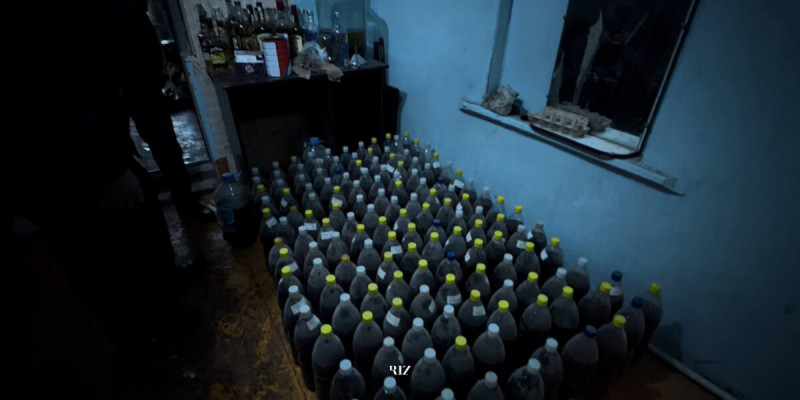 Екібастұзда алкоголь өндірген цех анықталды