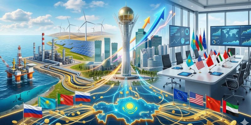 Орталық Азиядағы инвестицияның 68%-дан астамы Қазақстан экономикасына тиесілі – UNCTAD есебі