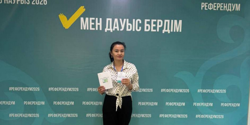 Қызылордалықтардың референдумға белсенді түрде қатысып жатқаны көңіл қуантады – бақылаушы