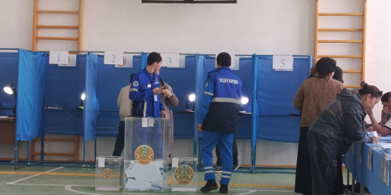 Референдумда шымкенттіктердің белсенділігі байқалады – бақылаушы