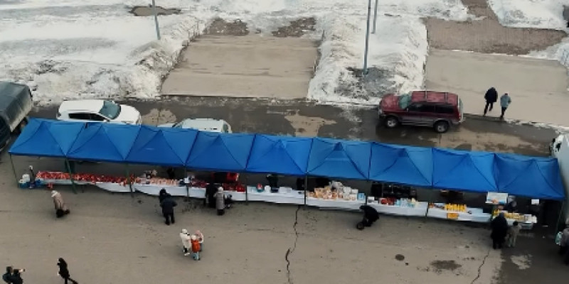 Семейдегі учаске маңында ауыл шаруашылығы жәрмеңкесі ұйымдастырылды