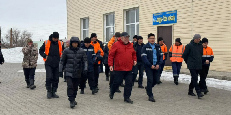 Абай облысында теміржолшылар ұжым болып дауыс беруге барды