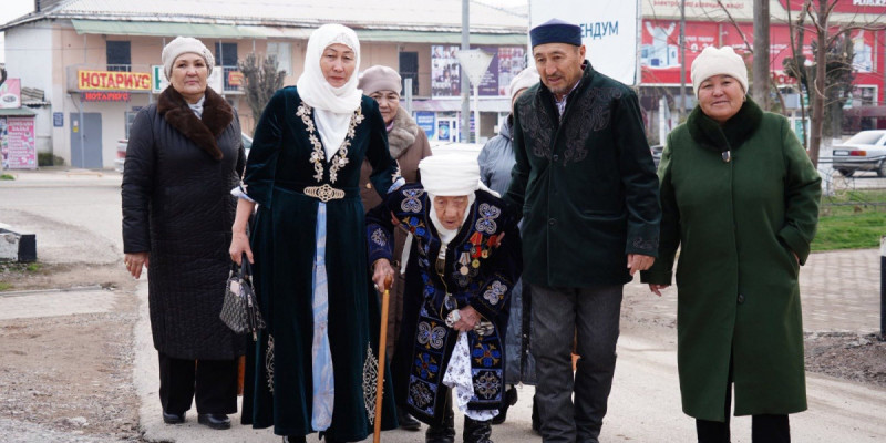 101 жастағы Қазығұрт ауданының тұрғыны референдумда дауыс берді