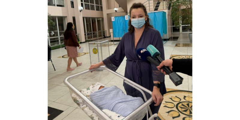 Алматыда референдум күні 44 сәби дүниеге келді