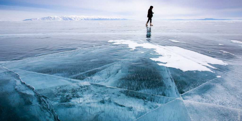 Қамыскөл көлінде ер адам мұз астына түсіп кетті
