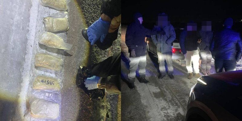 Қарағандыда курьерден 3 келіге жуық психотроптық зат тәркіленді