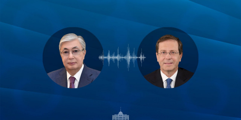 Мемлекет басшысы Израиль президентімен телефон арқылы сөйлесті