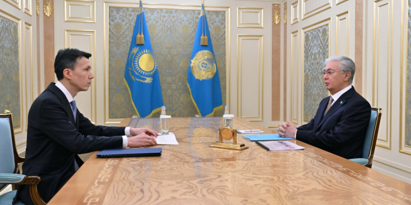 Мемлекет басшысы «Қазатомөнеркәсіп» ҰАК» АҚ басқарма төрағасы Мейіржан Юсуповты қабылдады