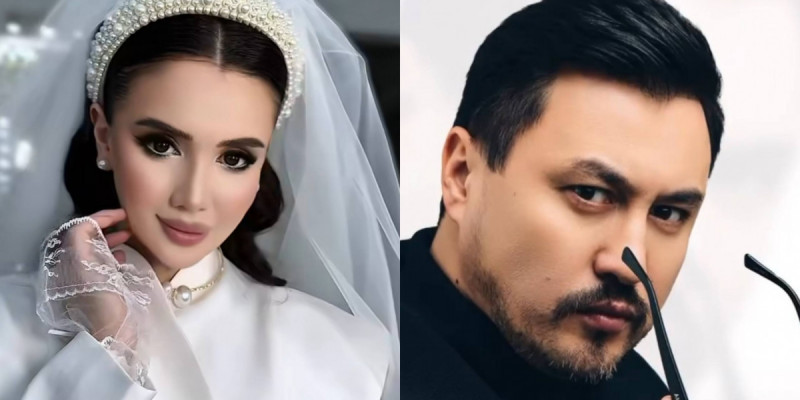 «Бақытты боламын деп шештім»: Олжас Абайдың бұрынғы жары қалыңдық образында көрінді