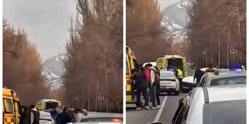 Алматы көшелерінің бірінде тағы жол апаты болды