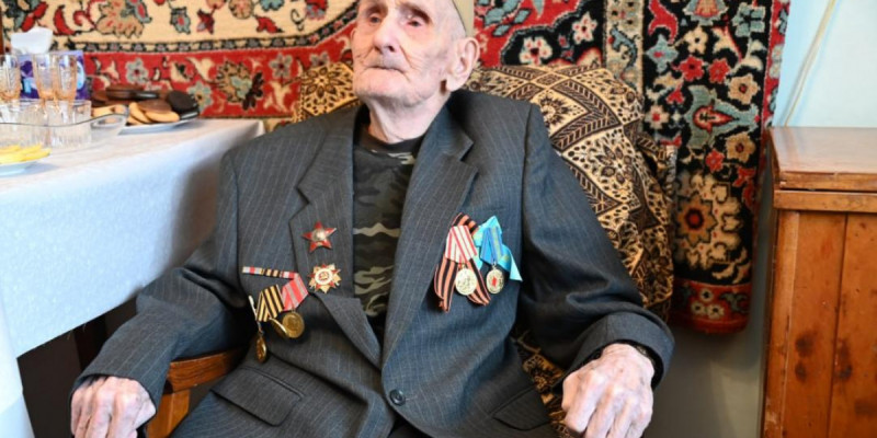 Қарағандыда соғыс ардагері 100 жасқа толды