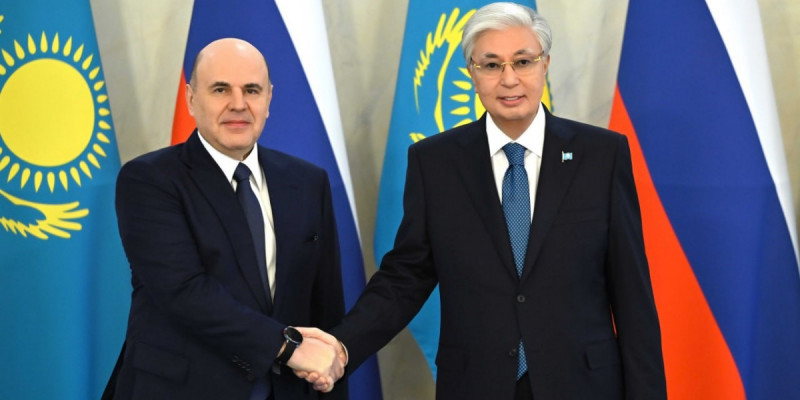 Мемлекет басшысы Ресей Премьер-министрі Михаил Мишустинді қабылдады