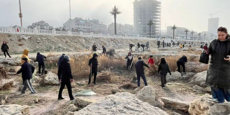 «Таза бейсенбі»: Ел аумағында ауқымды тазалық жұмыстары жүргізілді