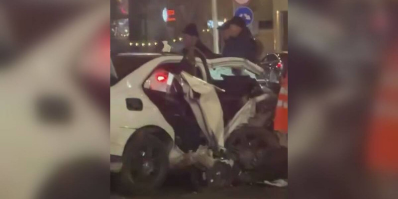 Әл-Фараби даңғылындағы жол апаты: ZEEKR автокөлігінің жүргізушісі мас болған