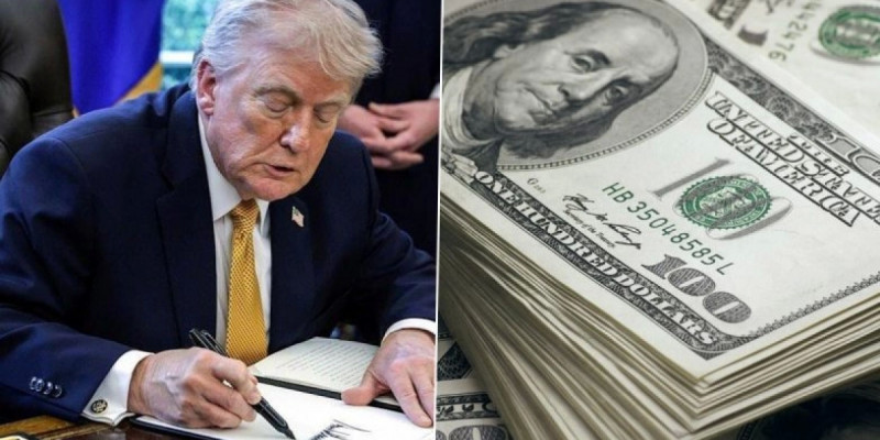Тарихи өзгеріс: Долларға Трамптың қолтаңбасы қойылады