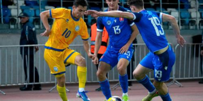 Футболдан Қазақстанның жастар құрамасы Словакиядан жеңіліп қалды