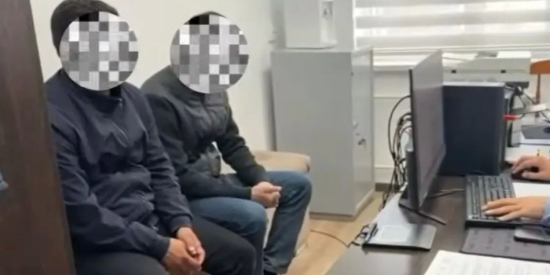 Түркістанда бейнебақылау камераларын қасақана бүлдірген екі күдікті ұсталды