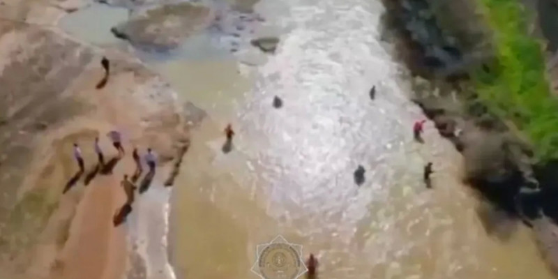 Түркістан облысында құтқарушылар бір апта бойы суға батқан баланы іздестіріп жатыр