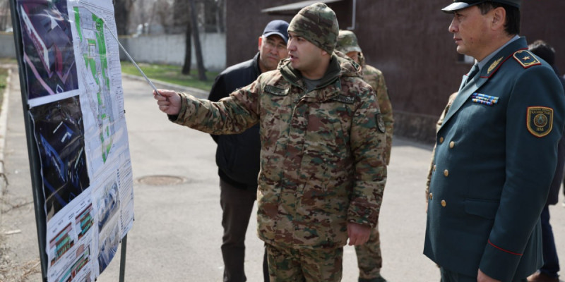 Алматы мен Түркістанда Ұлттық ұланға жаңа әскери нысандар салынып жатыр