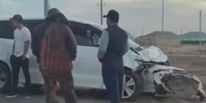 Атырау облысында жол апатынан екі сәби қаза тапты