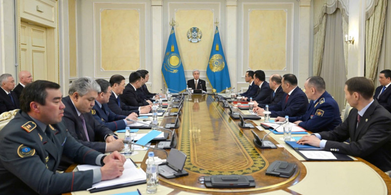Президент Қауіпсіздік Кеңесінің отырысын өткізді