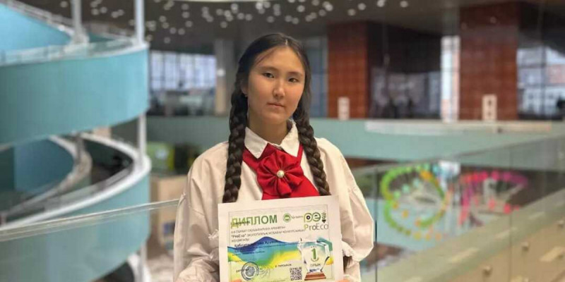 10-сынып оқушысы пластик қалдықтан эко-асфальт өндіру технологиясын ойлап тапты