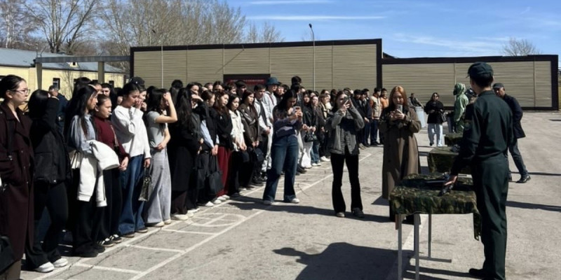 Ұлттық ұлан студенттер үшін Ашық есік күнін өткізді