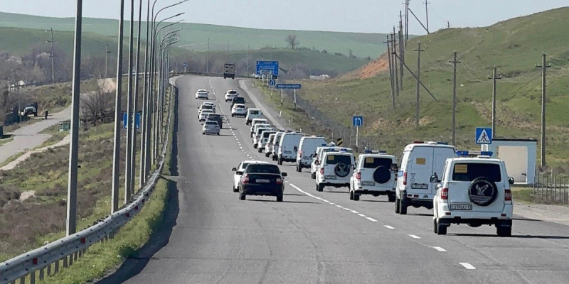 Ұлттық ұланның әскери қызметшілері 100 шақырымдық шеру өткізді