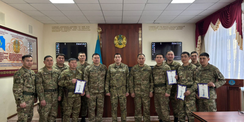 Ұлттық ұланда батальон командирлеріне арналған оқу-әдістемелік жиын өтті